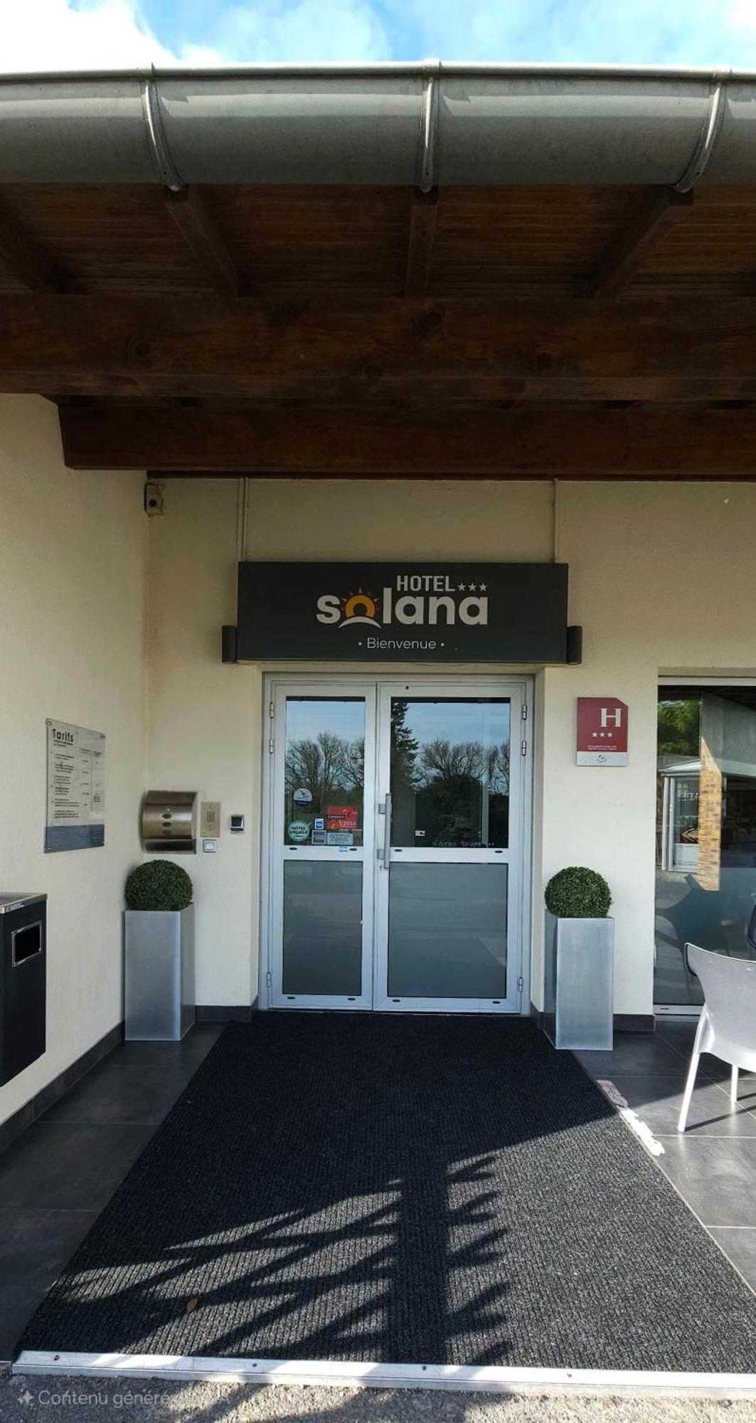 Contact Hotel Solana, Niort Mendesfrance Екстер'єр фото